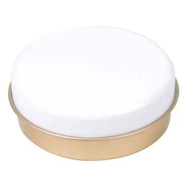 Blank Round Decorative Metal Tin Box 73x35 mm