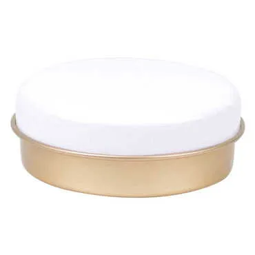 Blank Round Decorative Metal Tin Box 73x35 mm - Standart - 5
