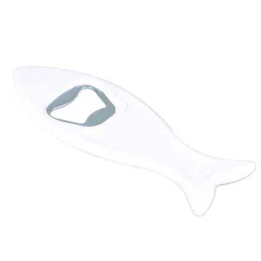 Blank Plastic Base UV Printable Fish Shape Bottle Opener 42x130 mm