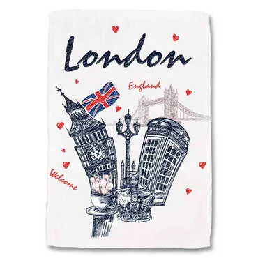 Toptan Londra Temalı Myros Dijital Baskı Amerikan Servis 300x500 mm - Standart - 2