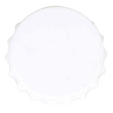 Blank Plastic Base UV Printable Round Cap Shape Bottle Opener Small Size 58x15 mm