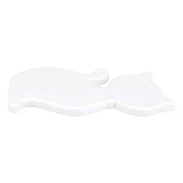 Toptan Baskısız Plastik Kedi Şekilli Magnet 43x87 mm
