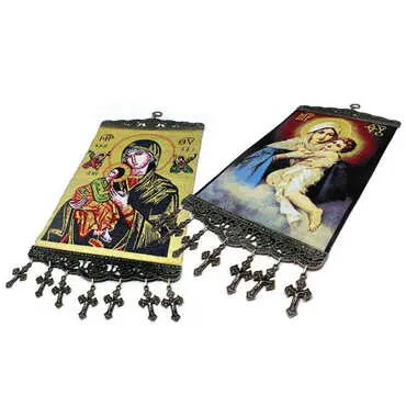 Metal Religious Themed Zamac Wall Hanging Decor 20 cm