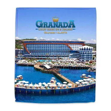 Hotel Themed Customised Digital Printed Tea Towel 400x600 mm