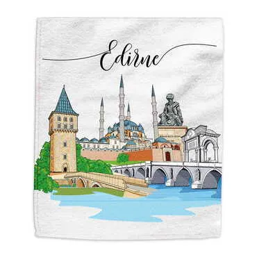 City Themed Customised Digital Printed Tea Towel 400x600 mm - Standart - 3