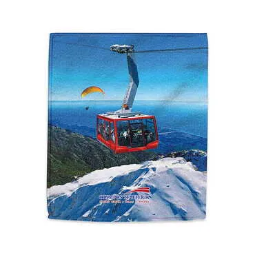 Cable Card Themed Customised Digital Printed Tea Towel 400x600 mm - Standart