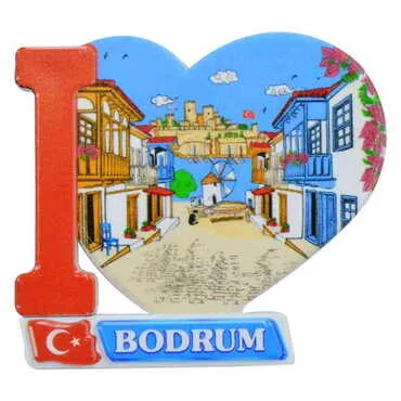 Blank Plastic Base UV Printable Heart Shaped Magnet Fridge Magnet 86x62 mm - Standart - 4
