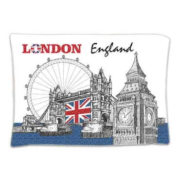 Toptan Londra Temalı Myros Dijital Baskı Yastık 300x500 mm - Standart - 2