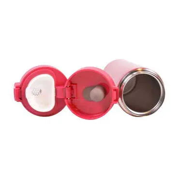 Metal Burgundy Thermos Vacuum Bottle 310 ml - Standart - 3