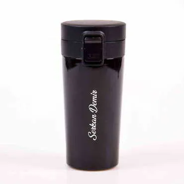 Toptan 310 Ml.si̇yah Thermo Mug