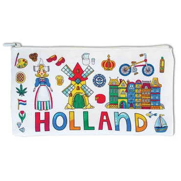 Customazible Customised Digital Printed Cosmetic Bag 200X100 Mm