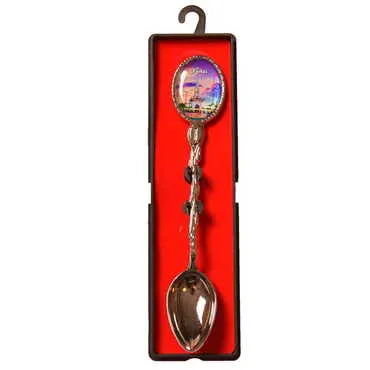 Blank Metal Souvenir Tea Spon With Giftbox 25x130 mm - Standart - 3