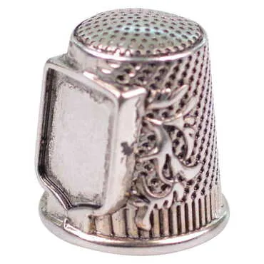 Toptan Baskisiz Metal Kare Yüksük 20x25 Mm