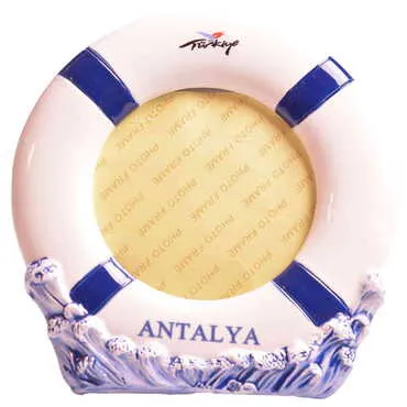 Antalya Themed Ceramic Photo Frame