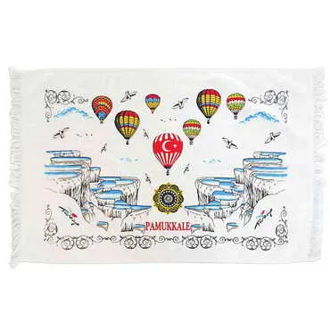 Customazible Customised Serigraphy Printed Hand Towel 600x400 mm