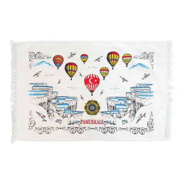 City Themed Customised Serigraphy Printed Hand Towel 600x400 mm