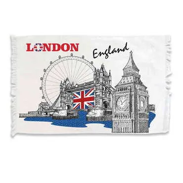 City Themed Customised Serigraphy Printed Hand Towel 600x400 mm - Standart - 2