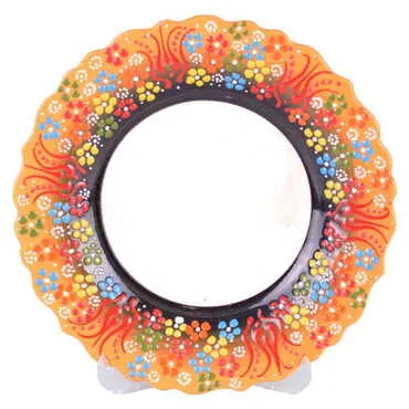 Toptan Baskisiz Çini 25 Cm Resim Tabak