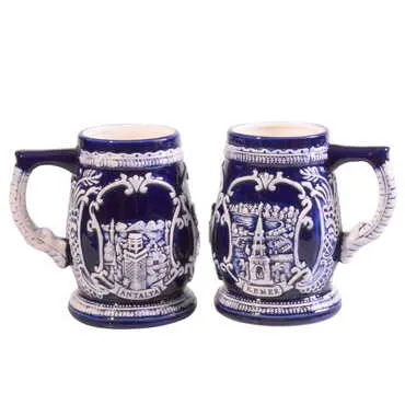 Antalya Kemer Themed Ceramic Beer Mug