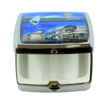 Blank Metal Square Pill Box 54x58x18 mm - Standart - 5