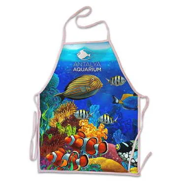 Aquapark Themed Customised Digital Printed Kids Apron 400x600 mm