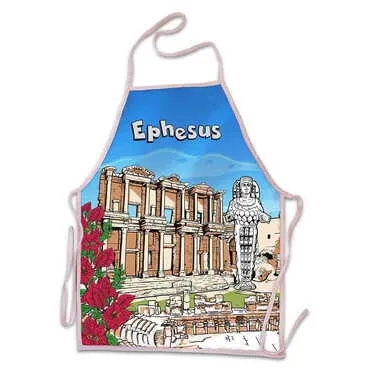 Ephesus Themed Customised Digital Printed Kids Apron 400x600 mm
