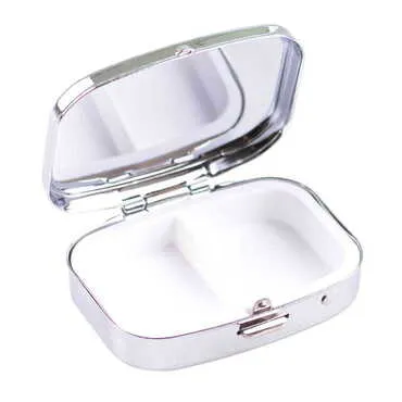 Blank Metal Rectangular Pill Box 57x45x15mm - Standart - 3