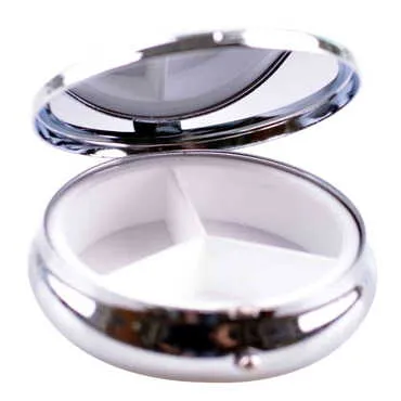 Blank Metal Round Pill Box 50x15 mm - Standart - 4