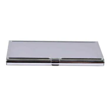 Blank Metal Business Card Holder 94x60x8 mm