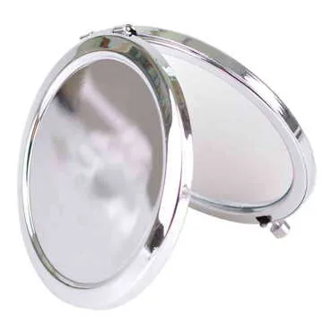 Blank Metal Round Pocket Mirror 70x11 mm - Standart - 4