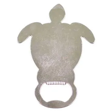 Blank Metal Turtle Shaped Magnetic Beer Bottle Opener 103x75 mm
