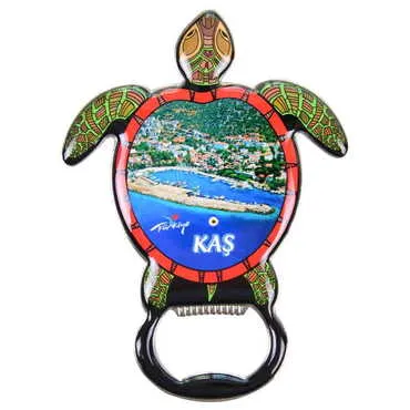 Toptan Baskisiz Kaplumbağa Açacak Magnet T 103x75 Mm - Standart - 3