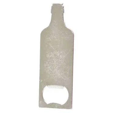 Blank Metal Bottle Shaped Magnetic Opener 115x39 mm