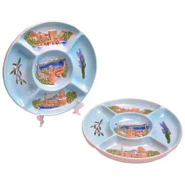 Antalya Themed Ceramic Breakfast Set