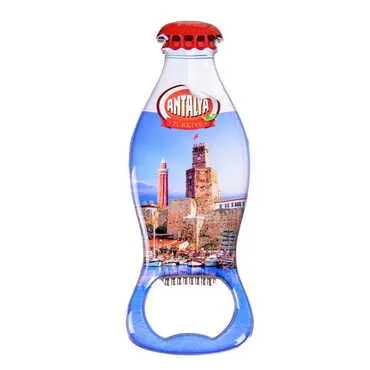 Blank Metal Coke Bottle Shaped Magnetic Opener 120x41 mm - Standart - 3