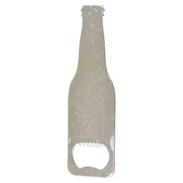 Blank Metal Beer Bottle Shaped Magnetic Opener 130x139 mm