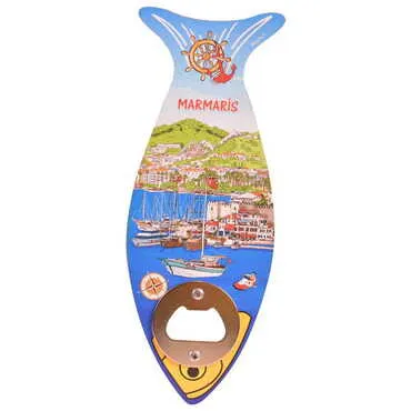 Blank Fish Shaped Beer Bottle Opener 190x70 mm - Standart - 2