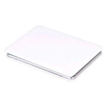 Blank Leatherette Uv Printable Rectangular Pocket Mirror 85x62x11 mm - Standart - 4