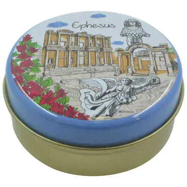 Ephesus Themed Custom Print Metal Tin Soap Box - Standart - 3