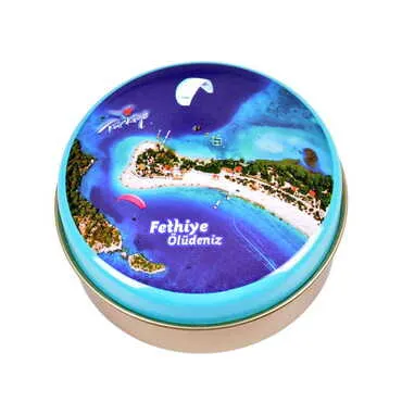 Toptan Fethiye Temalı Metal Kutulu Sabun - Standart - 2