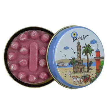 Izmir Themed Custom Print Metal Tin Soap Box