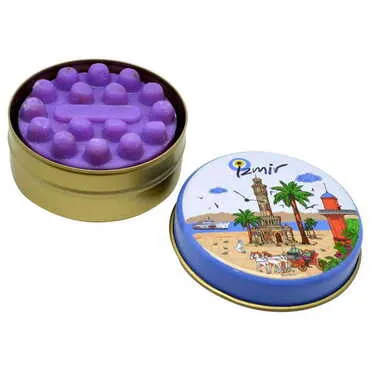 Izmir Themed Custom Print Metal Tin Soap Box - 2