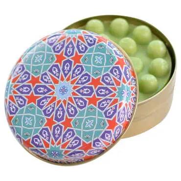 Mandala Themed Custom Print Metal Tin Soap Box - Standart - 4