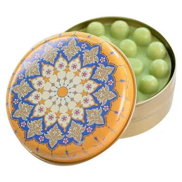Mandala Themed Custom Print Metal Tin Soap Box - Standart - 12