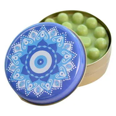 Evil Eye Themed Custom Print Metal Tin Soap Box - Standart - 2