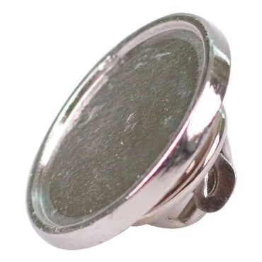 Blank Metal Souvenir Round Pin 18 mm