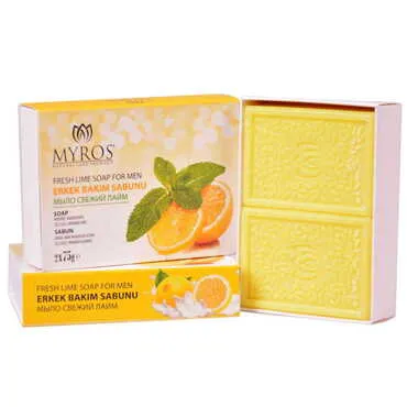 Toptan Myros 2x75 Gr Erkek Bakim Sabunu