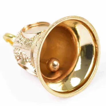 Blank Metal Gold Souvenir Bell 45x60 mm - Standart - 2