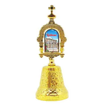 Blank Metal Gold Souvenir Bell 50x135 mm - Standart - 5