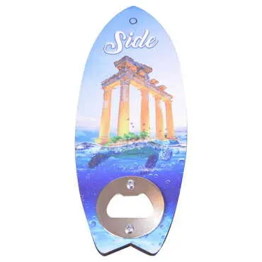 Blank Wooden Surf Board Shaped Bottle Opener 185x72 mm - Standart - 2